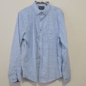 Visitor 100% Cotton Light Blue Men's Shirt L